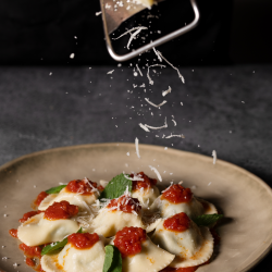 Ravioli mit Lamm und Kräutern